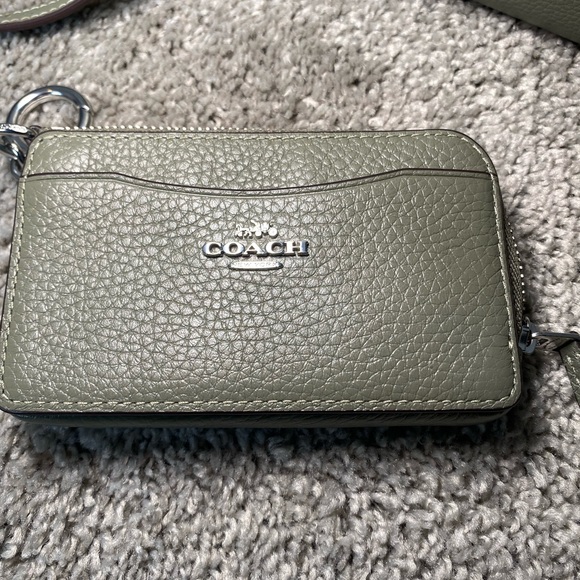 Coach Sage Green Leather Tote and Wristlet Set - Picture 10 of 10